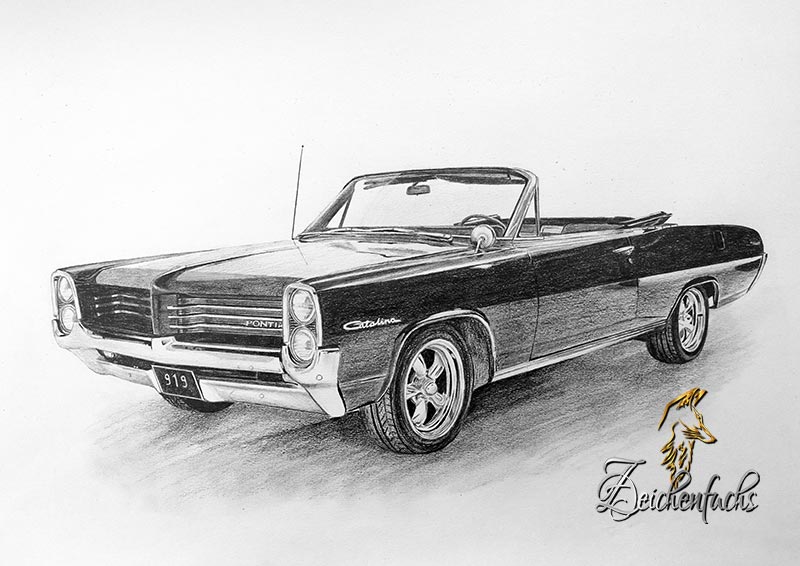 Pontiac Catalina Zeichnung